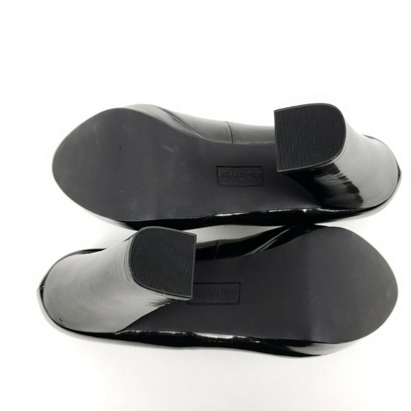 Kenneth Cole Reaction 8.5 M Thick Heel Dress Paten - Picture 6 of 8